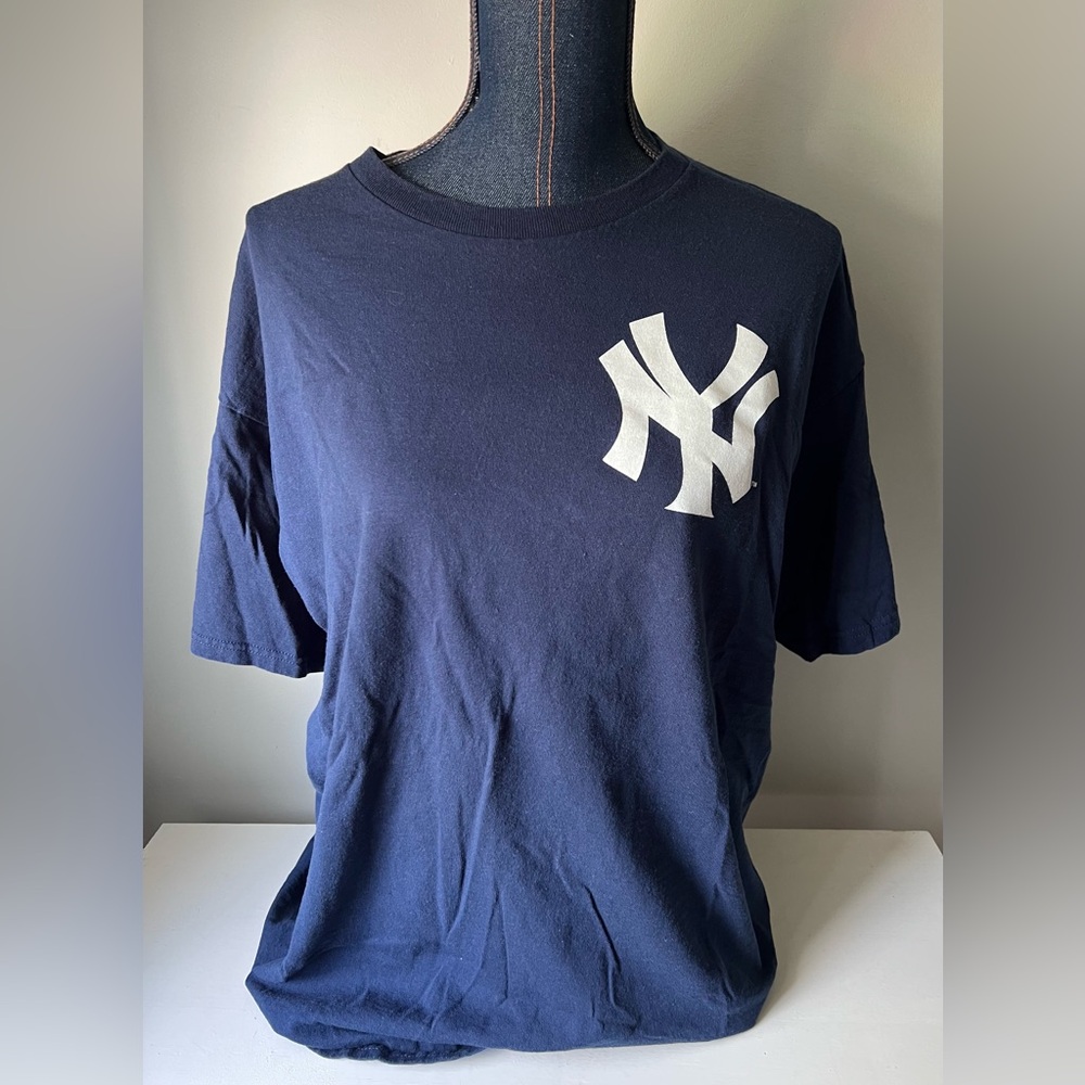 NY Yankees Derek Jeter Navy Blue XL T-shirt